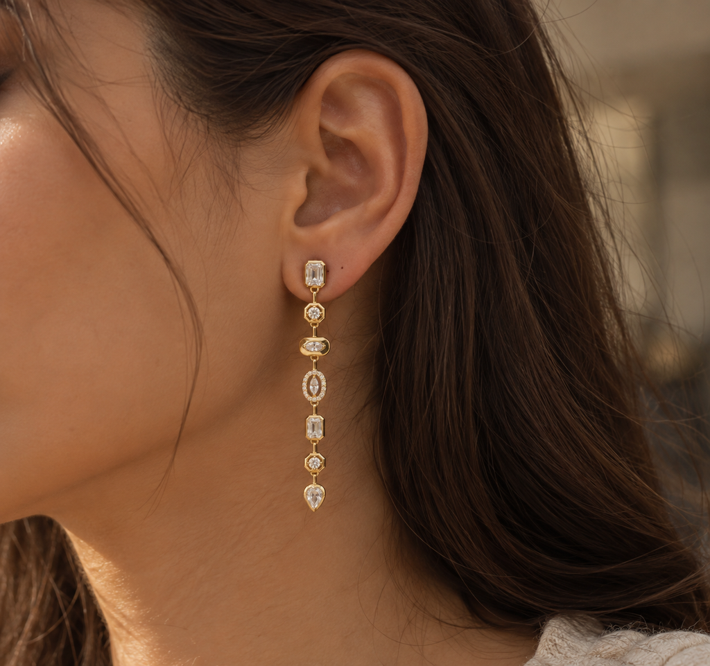 Crystal Drop Earrings