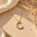 Moon Pearl Necklace