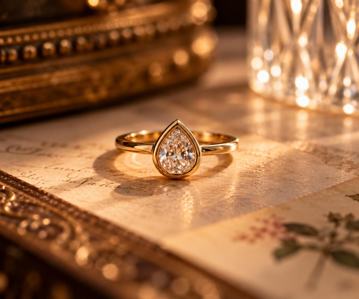 The Old Gold Ring (Adjustable)