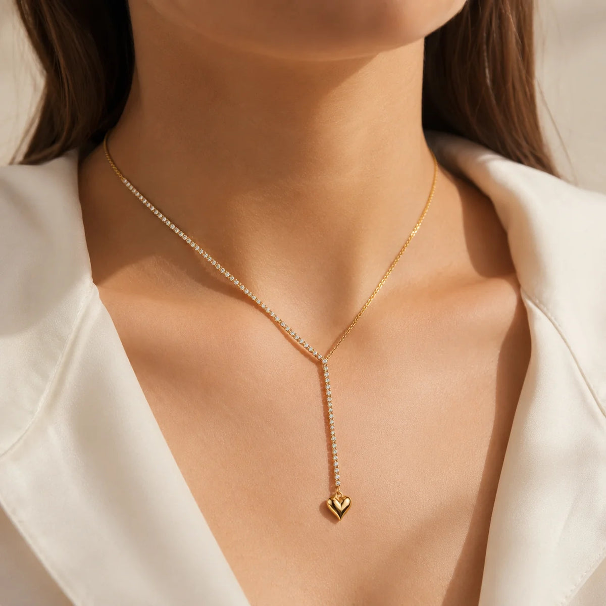 Sweetheart Y Necklace