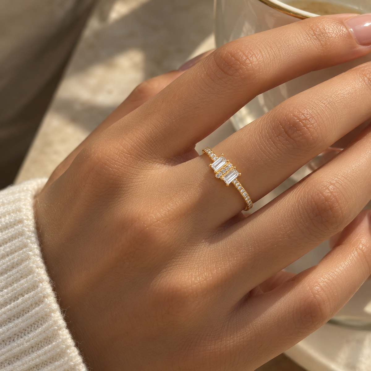 The Twinline Ring