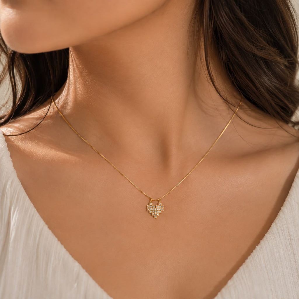 Lover’s Pixel Necklace